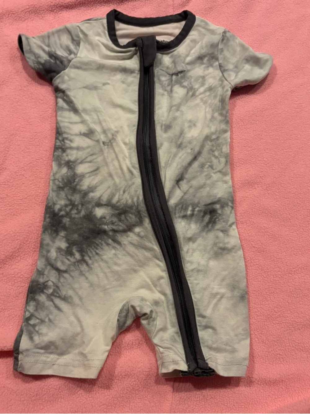 3-6 months little one shop marble bamboo zippy